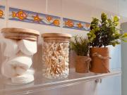 Maison près des falaises