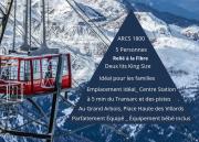 Grand Arbois Appartement 5 personnes Les Arcs 1800