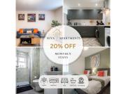 Contractors! Free parking, Wifi, 6 BDR, 10 Beds!