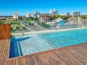 Verano exclusivo en Puerto Norte - con piscina en la terraza y cochera privada opcional