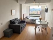 Loft-style studio with the best view in Chia