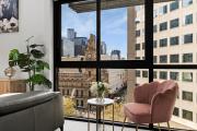 Private Apartment Rare Loft Style Penthouse Bourke St Mall with Parking