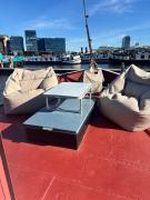 Cozy, characterful authentic houseboat