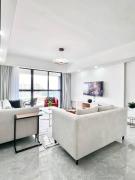 elegantly and beautifully furnished three bedroom apartment with swimming pool children playing ground area and amazing scenic views