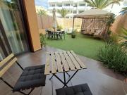 Spacious apartment with large private garden in Palm Mar