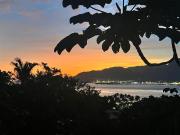 Suíte vista mar, Perequê, local tranquilo, ar cond, abundância