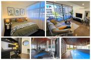 LUXE Waterloo 1 bed with parking gym & pool
