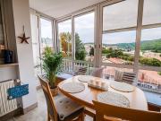 Elegant and Scenic Peaceful Apartments Portoroz - Studio Apartment with Terrace