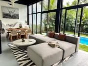 3BR Tropical Villa with Pool & Lush Garden Oasis, 4 minutes to the beach