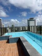 Apto de 1 qto mobiliado alto padrão - Boa Viagem