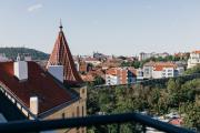 Maisonette with terrace and view of Prague Castle