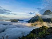 Camp above the clouds in Nong khiaw