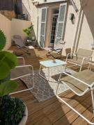 Superbe 2P, clim, terrasse au calme, tout à pied