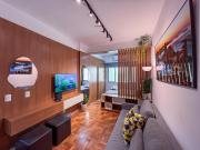 Apartamento estiloso a poucos passos da praia de Ipanema