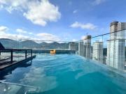 Studio, piscina, sinuca, academia sauna a 3 min praia