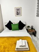 Lower-ground with two separate bedrooms near the center