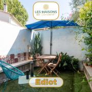 Ediot - 3 chambres, clim, cour