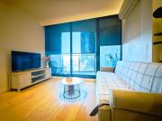 1309 - Melbourne City 2 Bedrooms, Double Beds, High Rise View