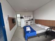 Studio com duas camas ao lado do Expo Center Norte em São Paulo