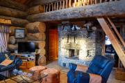 Cozy log cabin with a view of Ruka