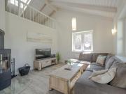 Ferienhaus Charlie mit Terrasse und Kamin