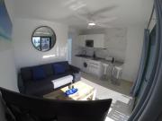 Cozy apartment with pool view