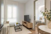 Accessible 2-Single Bed Apartment in Chamberí Adapted Bathroom, Quevedo III