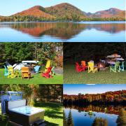 Beautiful chalet Belle Auberge SPA et Accès au Lac-Supérieur