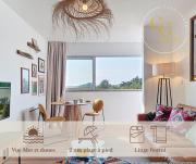 LHorizon doré, Vue mer et dunes, Plage à pied