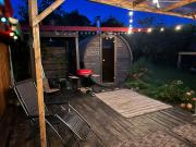 Atpūtas vieta ar pirti, with wi-fi, self check in and private parking