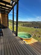 Thenca Lodge - increíble vista panorámica y hottub privado