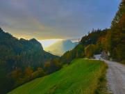 Veitenhof im Kaisertal, nur nach 30 minütigem Spaziergang erreichbar, only after 30 minutes walk reachable