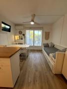 Studio 4pers rénové avec jardin et place privée