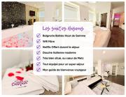 Les Suites Bisous Metz - Jacuzzi & Private Sauna