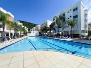 Apê com AC, Garagem e Piscina em Canasvieiras