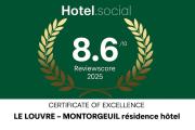 LE LOUVRE - MONTORGEUIL résidence hôtel