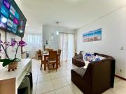 Apartamento a 400M PRAIA com PISCINA sacada com CHURRASQUEIRA privativa Wi-Fi Portaria 24h PLAYGROUND INFANTIL vaga privativa de GARAGEM Reserve agora mesmo