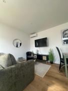 Curie - Appart neuf Clim & Parking avec extérieur