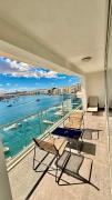 Sliema Seaview Apartment- Valletta Views - APT 8, 49 Tigne Point Mansions