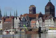 Gdansk Old Town River View