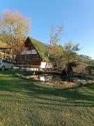 Casa da cachoeira na serra