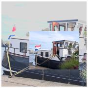 B&B Teddy "Prachtig authentiek woonschip uit 1912, 15 minuten van Amsterdam"