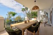 Renovated apt Casaris big balcony and sea view