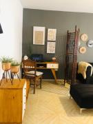 Departamento con cochera terraza y asador