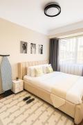 Modern Suite 1BR in Kilimani WIFI,Netflix,Free Parking,Near yaya center