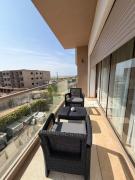 New cozy apartment with a swimming pool