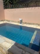 House near the blue coast beach and the Iriri lagoon