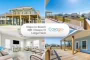 Stylish New-Build Steps to Beach Gulf Views