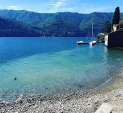 Romantic home stone with amazing view lake of Como and Oleandra