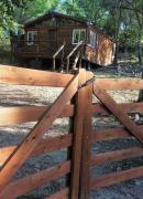 cabaña en el bosque